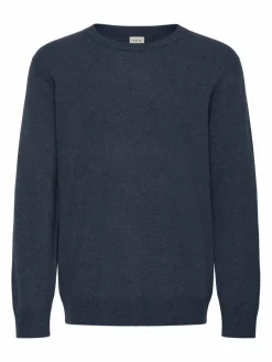Solid Pullover & Strickjacken<Herren Strickpullover - SDRICK blau meliert
