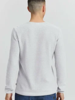 Solid Pullover & Strickjacken<Herren Strickpullover - SDJarah hellgrau uni