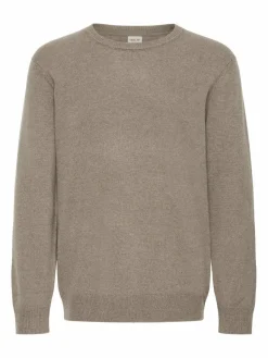 Solid Pullover & Strickjacken<Herren Strickpullover - SDRICK braun meliert