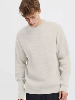 Solid Pullover & Strickjacken<Herren Strickpullover - SDHami beige uni