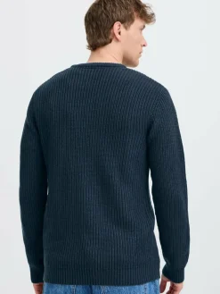 Solid Pullover & Strickjacken<Herren Strickpullover - SDARON blau uni