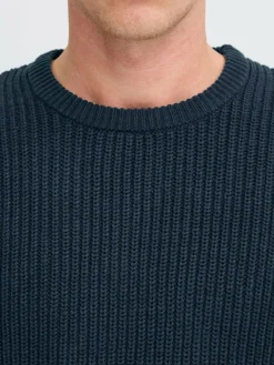 Solid Pullover & Strickjacken<Herren Strickpullover - SDARON blau uni