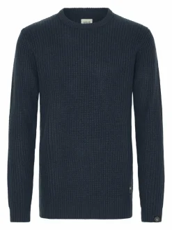 Solid Pullover & Strickjacken<Herren Strickpullover - SDARON blau uni