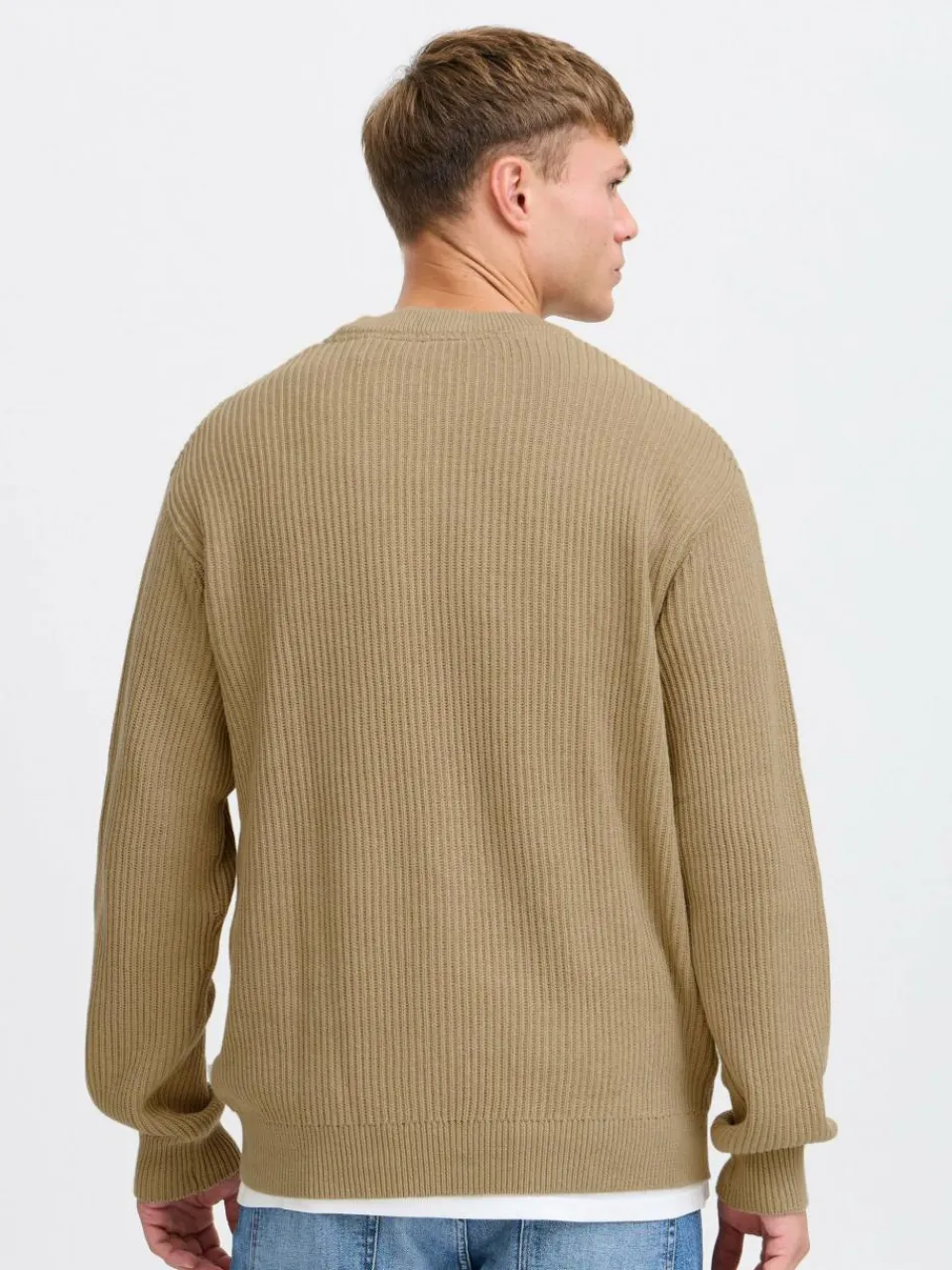 Solid Pullover & Strickjacken<Herren Strickpullover - SDGia sand uni