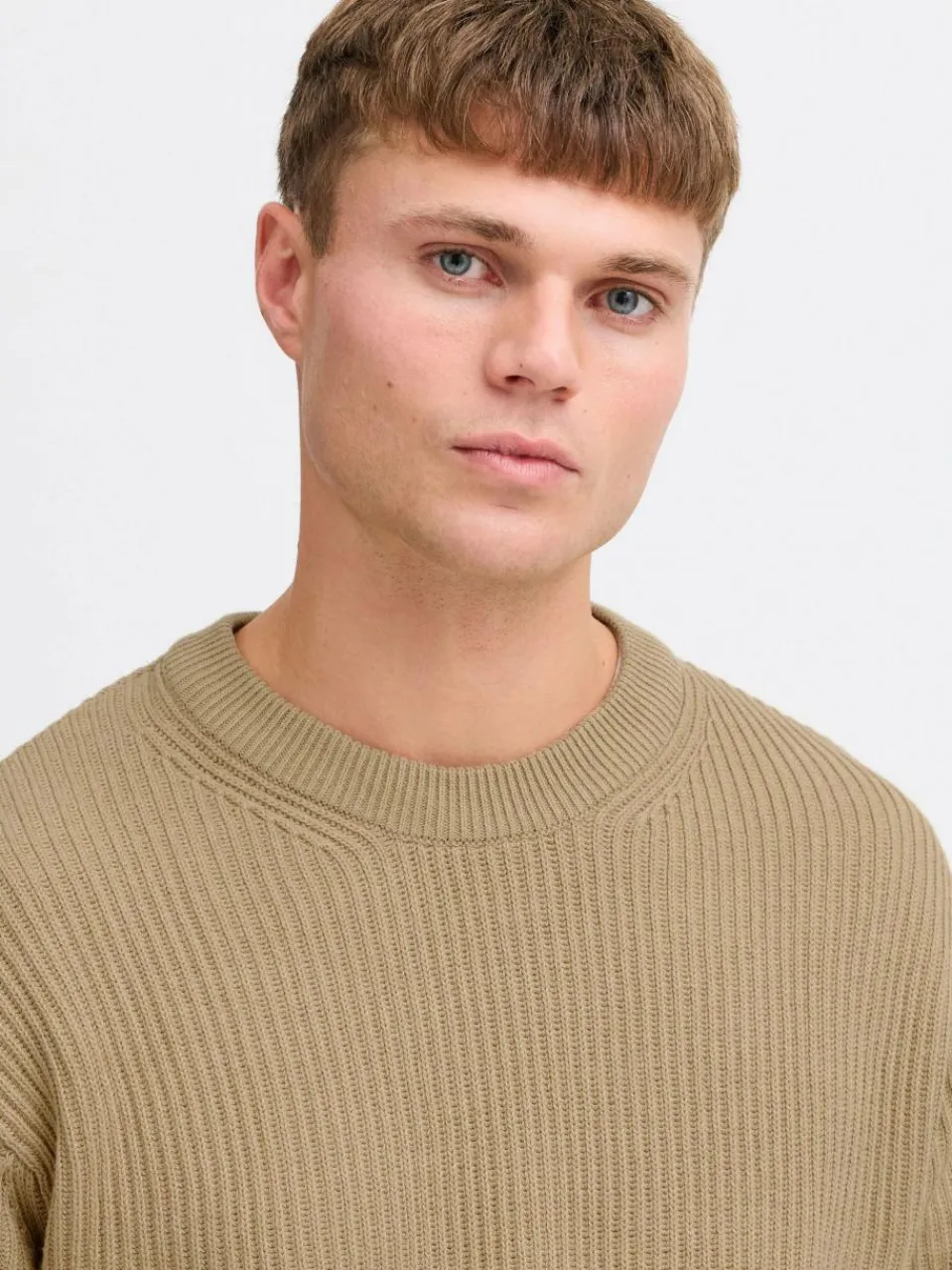 Solid Pullover & Strickjacken<Herren Strickpullover - SDGia sand uni