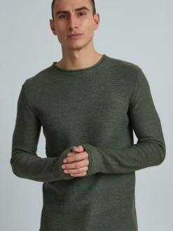 Solid Pullover & Strickjacken<Herren Strickpullover - SDJarah schwarz uni