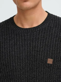 Solid Pullover & Strickjacken<Herren Strickpullover - SDRICKY grau meliert