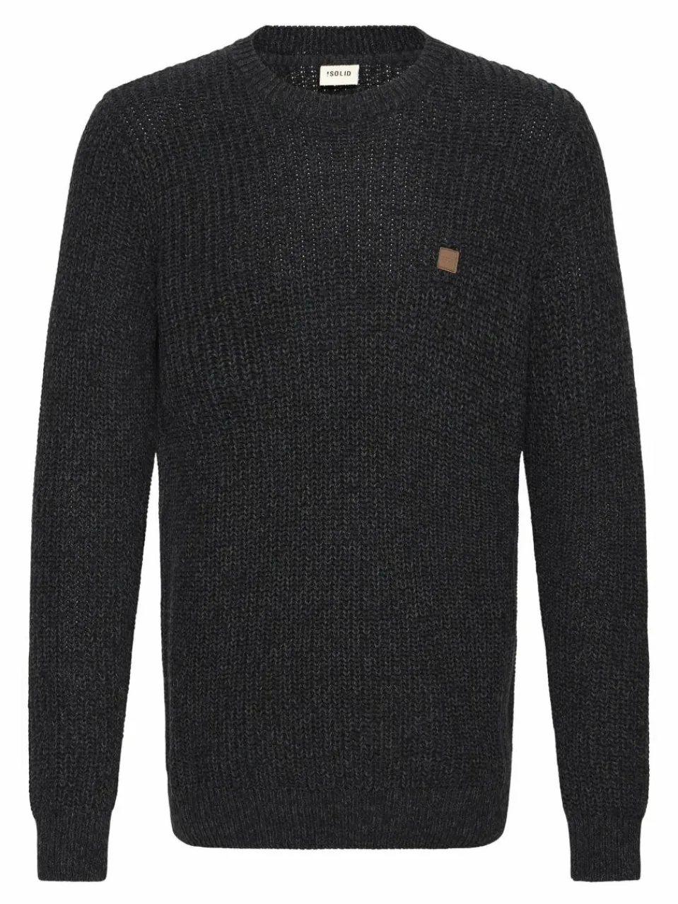 Solid Pullover & Strickjacken<Herren Strickpullover - SDRICKY grau meliert