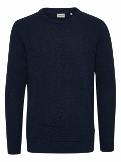 Solid Pullover & Strickjacken<Herren Strickpullover - SDClive blau uni