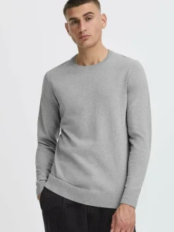 Solid Pullover & Strickjacken<Herren Strickpullover - SDAKANT grau uni
