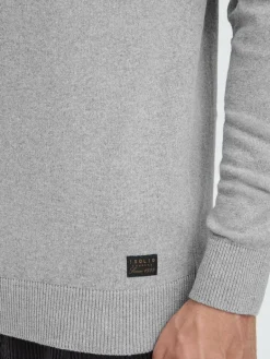 Solid Pullover & Strickjacken<Herren Strickpullover - SDAKANT grau uni