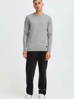 Solid Pullover & Strickjacken<Herren Strickpullover - SDAKANT grau uni