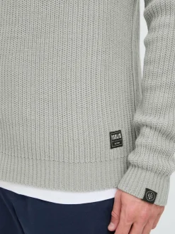 Solid Pullover & Strickjacken<Herren Strickpullover - SDARON hellgrau uni