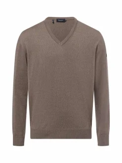 Herren MAERZ Pullover & Strickjacken>Herren Strickpullover aus Merinowolle