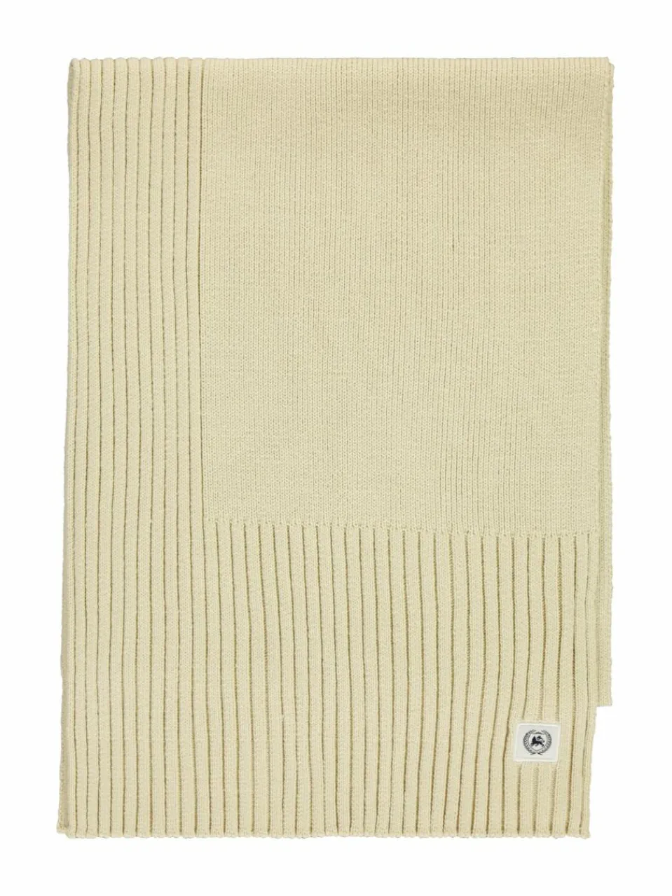 LERROS Schals & Tücher<Herren Strickschal weiß uni