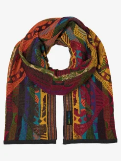 Carlo Colucci Schals & Tücher<Herren Strickschal - Carrossa schwarz bedruckt