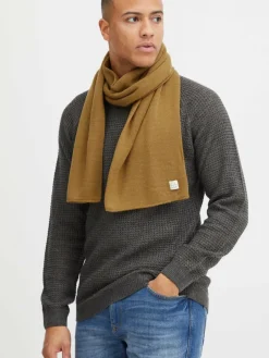 BLEND Schals & Tücher<Herren Strickschal - BHScar braun uni