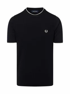 Fred Perry Shirts<Herren Strickshirt marine uni