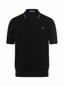Herren Fred Perry Poloshirts>Herren Strickshirt