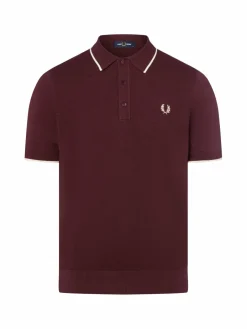 Herren Fred Perry Poloshirts>Herren Strickshirt