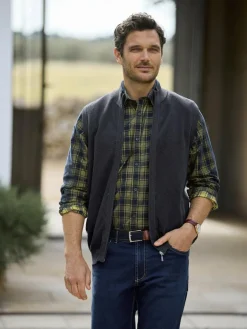 BABISTA Pullover & Strickjacken<Herren Strickweste - AMOTASSI blau uni