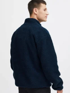 BLEND Sweatshirts & Sweatjacken<Herren Sweater blau uni