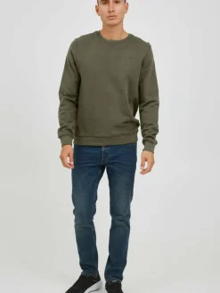 BLEND Sweatshirts & Sweatjacken<Herren Sweater - BHAvebury grün uni