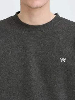 Kronstadt Sweatshirts & Sweatjacken<Herren Sweater - KSRichards anthrazit uni