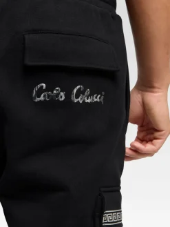 Carlo Colucci Hosen<Herren Sweathose - Di Sclafani schwarz uni