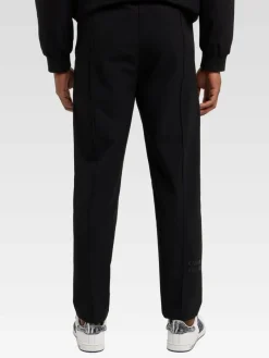 Carlo Colucci Hosen<Herren Sweathose - Ditadi schwarz uni