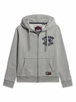 Superdry Sweatshirts & Sweatjacken<Herren Sweatjacke grau uni