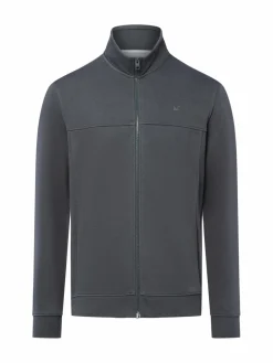 s.Oliver Sweatshirts & Sweatjacken<Herren Sweatjacke anthrazit uni