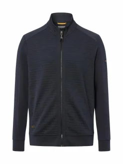 Camel Active Sweatshirts & Sweatjacken<Herren Sweatjacke marine strukturiert