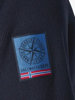 Jan Vanderstorm Sweatshirts & Sweatjacken<Herren Sweatjacke - ASPIAN blau bedruckt