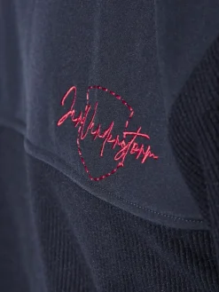 Jan Vanderstorm Sweatshirts & Sweatjacken<Herren Sweatjacke - ASPIAN blau bedruckt