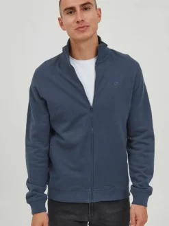 BLEND Sweatshirts & Sweatjacken<Herren Sweatjacke - BHAvebury blau uni