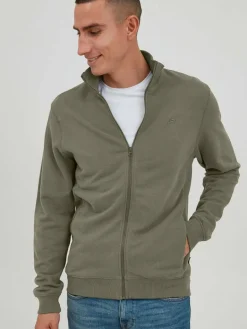 BLEND Sweatshirts & Sweatjacken<Herren Sweatjacke - BHAvebury grün uni