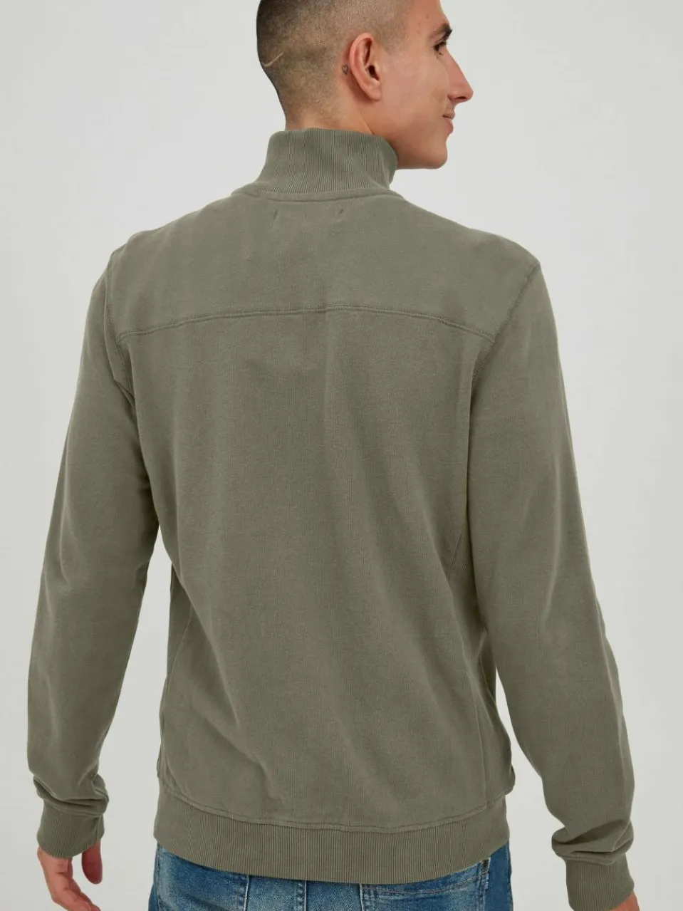 BLEND Sweatshirts & Sweatjacken<Herren Sweatjacke - BHAvebury grün uni