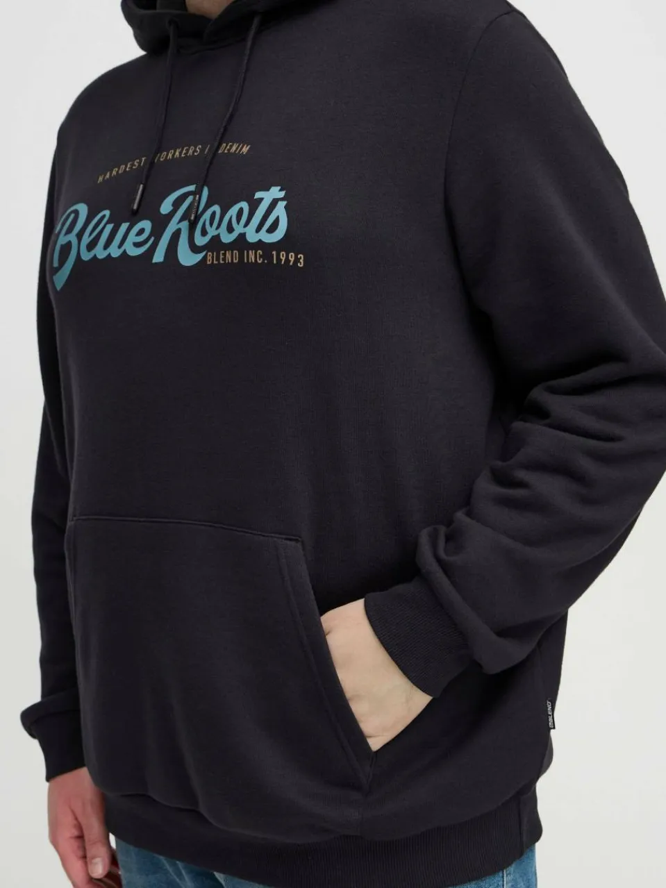 BLEND Sweatshirts & Sweatjacken<Herren Sweatjacke - BHBSweatshirt schwarz bedruckt