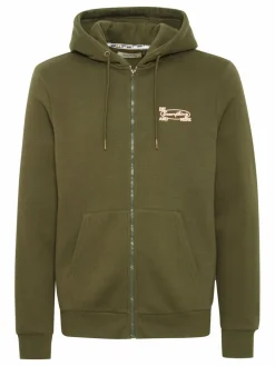 BLEND Sweatshirts & Sweatjacken<Herren Sweatjacke - BHSweatshirt grün bedruckt