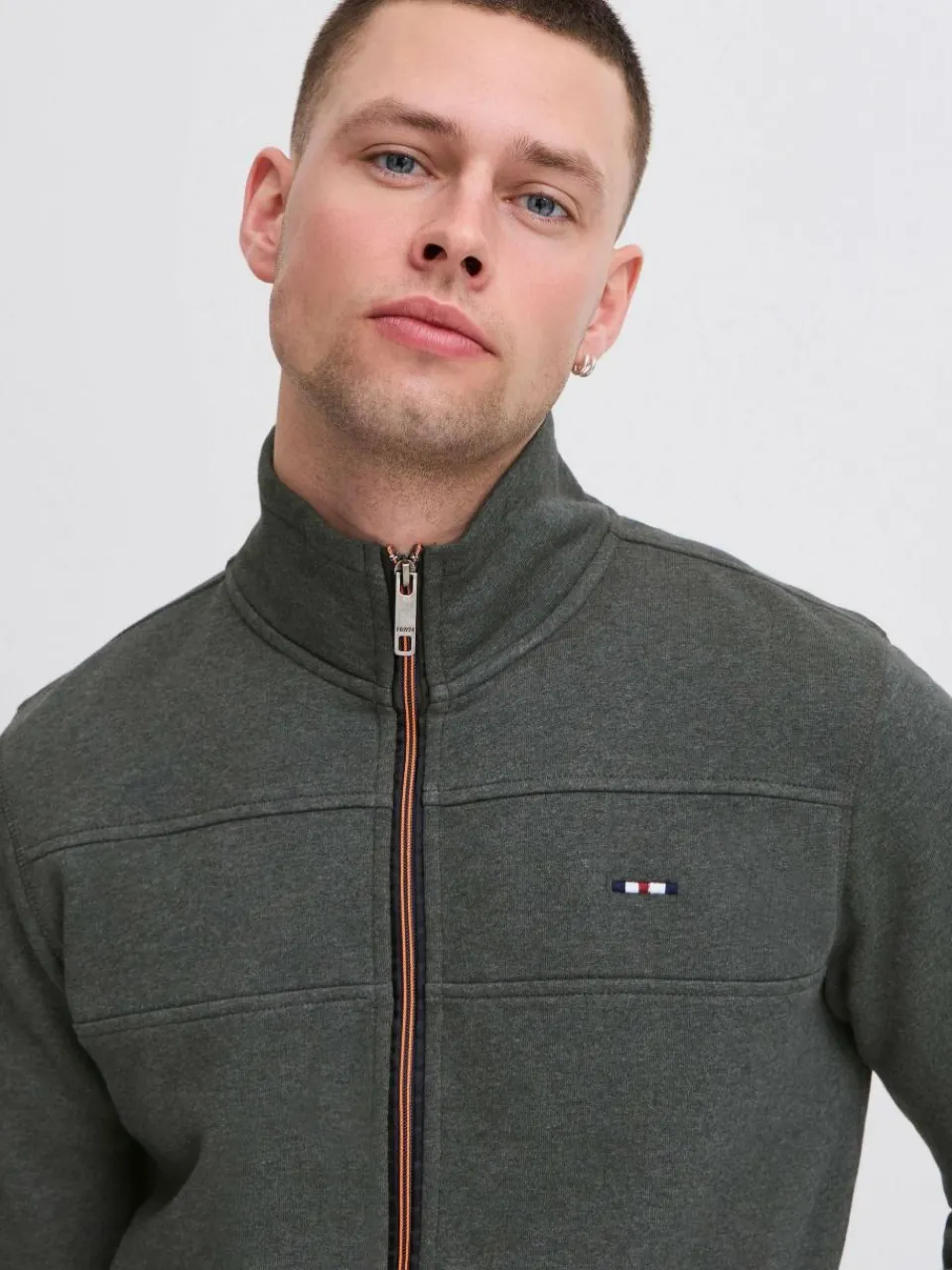 FQ1924 Sweatshirts & Sweatjacken<Herren Sweatjacke - FQJules anthrazit uni