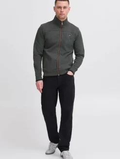 FQ1924 Sweatshirts & Sweatjacken<Herren Sweatjacke - FQJules anthrazit uni