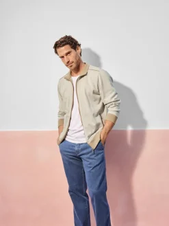 BABISTA Sweatshirts & Sweatjacken<Herren Sweatjacke - HARION beige uni