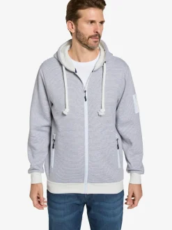 BABISTA Sweatshirts & Sweatjacken<Herren Sweatjacke - NOLIENZA weiß blau bedruckt