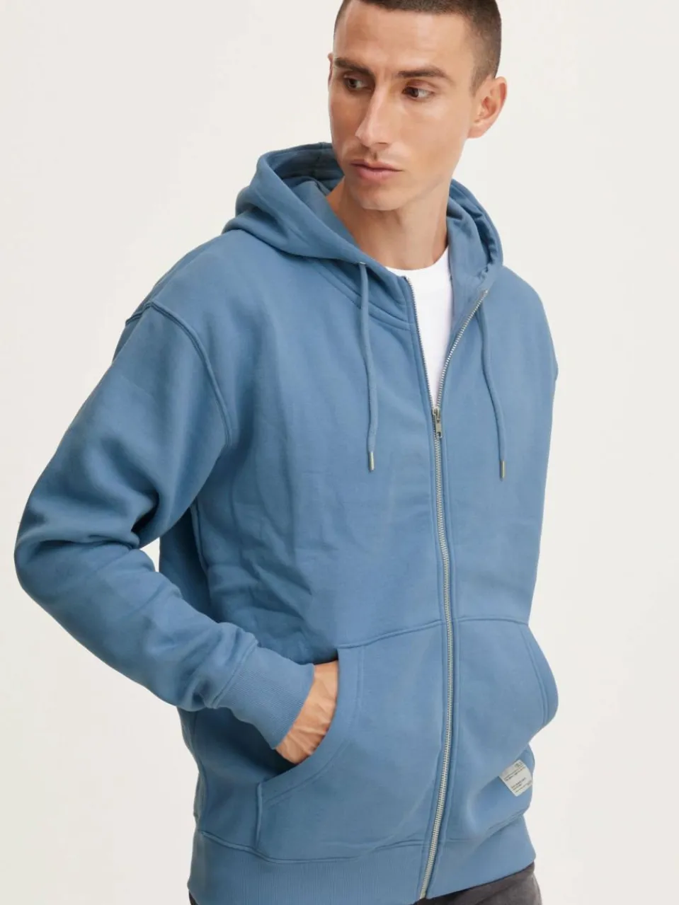 Solid Sweatshirts & Sweatjacken<Herren Sweatjacke - SDLenz blau uni