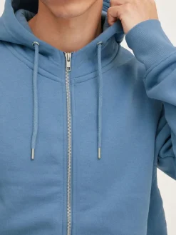 Solid Sweatshirts & Sweatjacken<Herren Sweatjacke - SDLenz blau uni