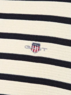 Gant Sweatshirts & Sweatjacken<Herren Sweatshirt ecru marine gestreift