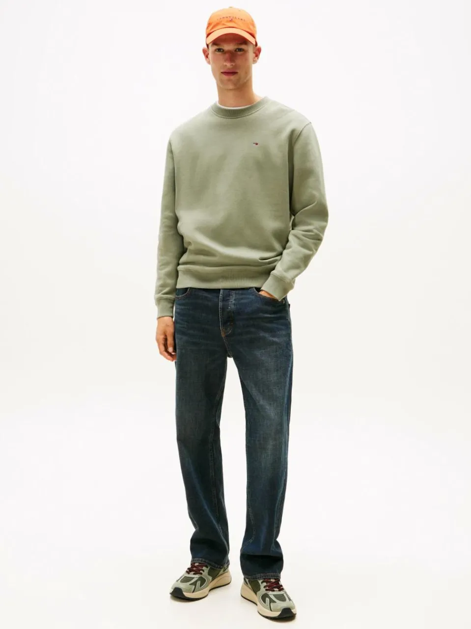 Tommy Jeans Sweatshirts & Sweatjacken<Herren Sweatshirt schilf uni