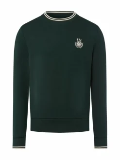Finshley & Harding London Sweatshirts & Sweatjacken<Herren Sweatshirt bordeaux bedruckt