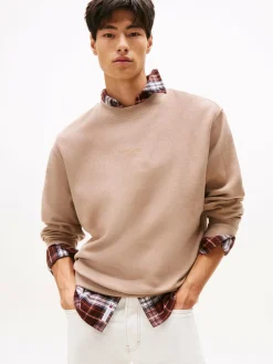 Tommy Jeans Sweatshirts & Sweatjacken<Herren Sweatshirt melange strukturiert